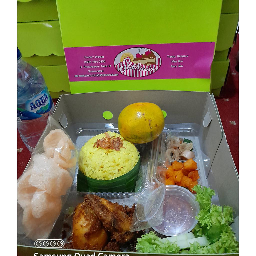 Nasi box premium soesmontoq