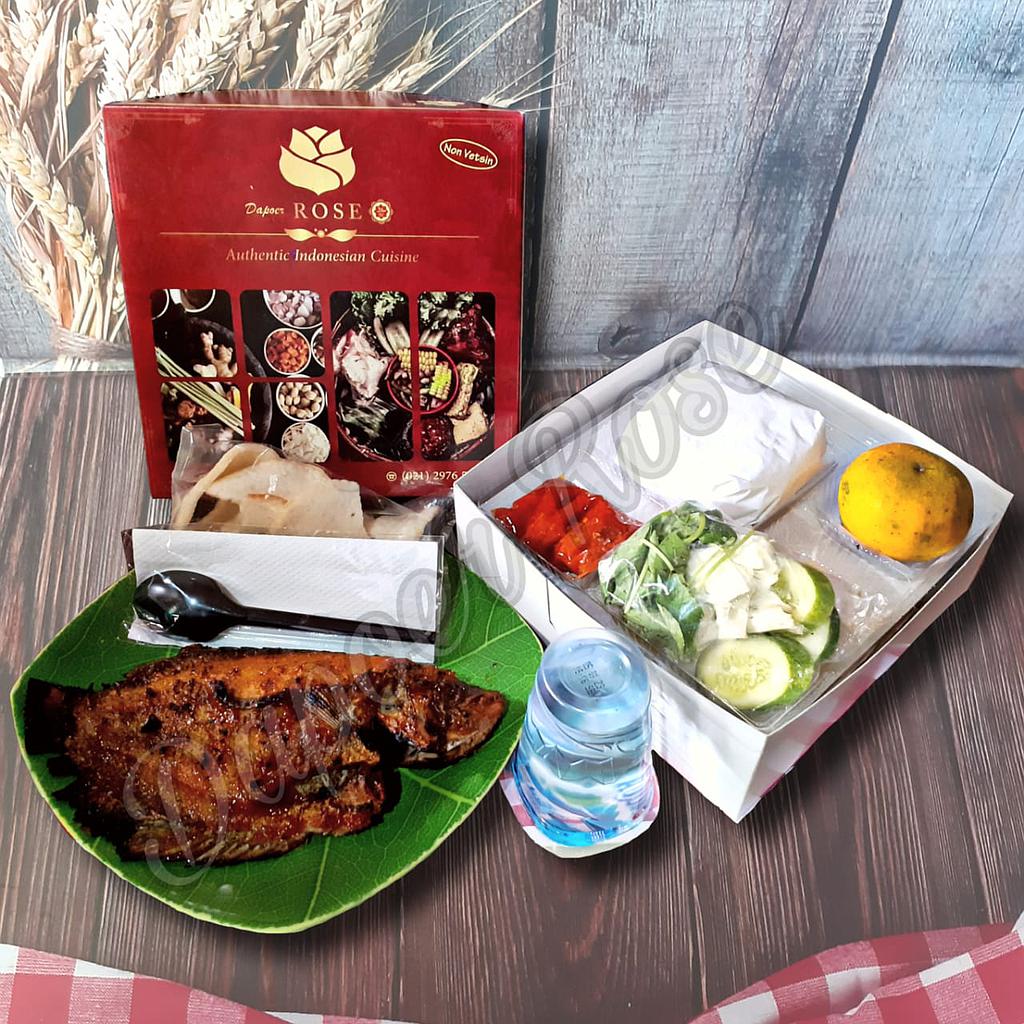 Menu Paket D ( Gurame Bakar ) Dapoer Rose