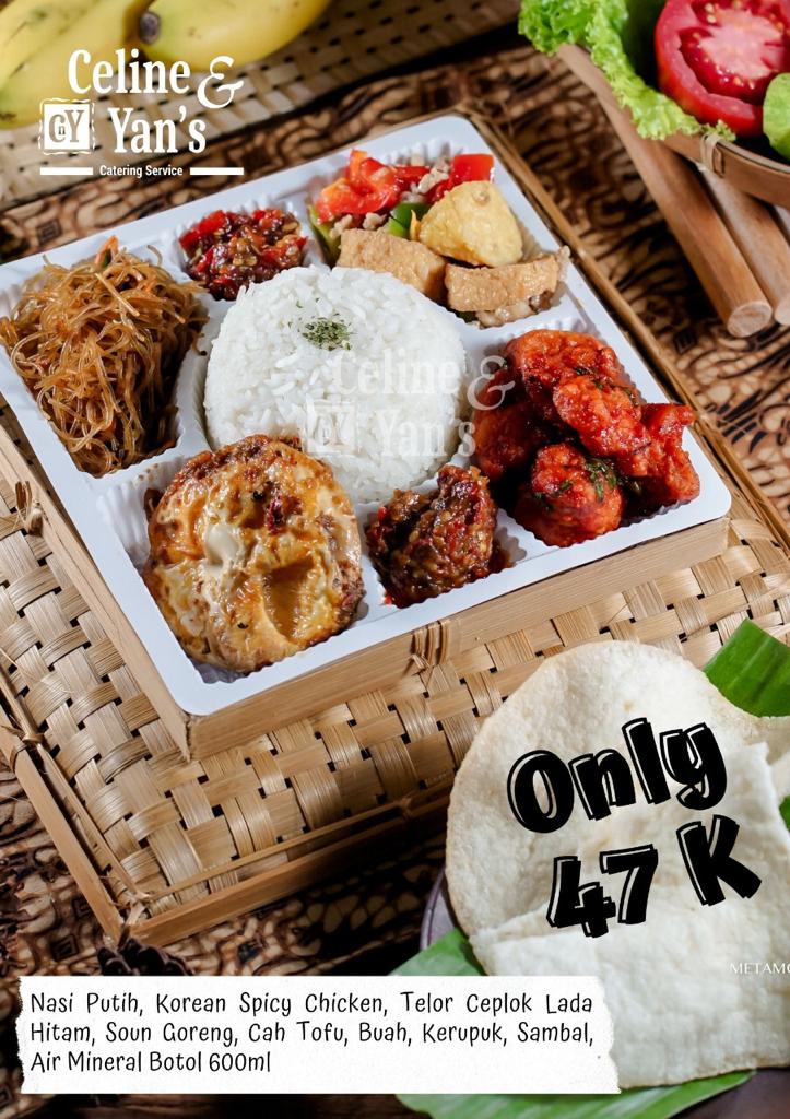 Paket A (Korean Spicy Chicken) - Celine &amp; Yans