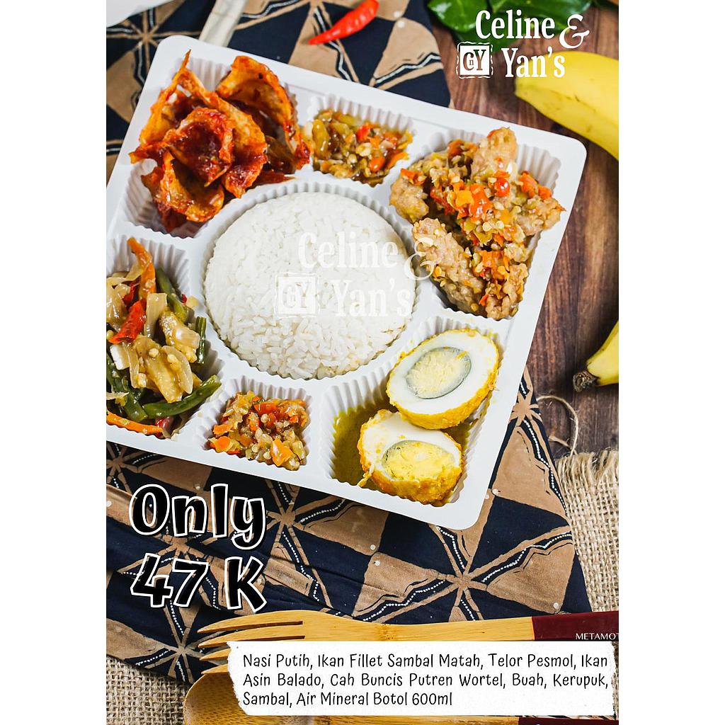 Paket C (Nasi Pedas) - Celine &amp; Yans