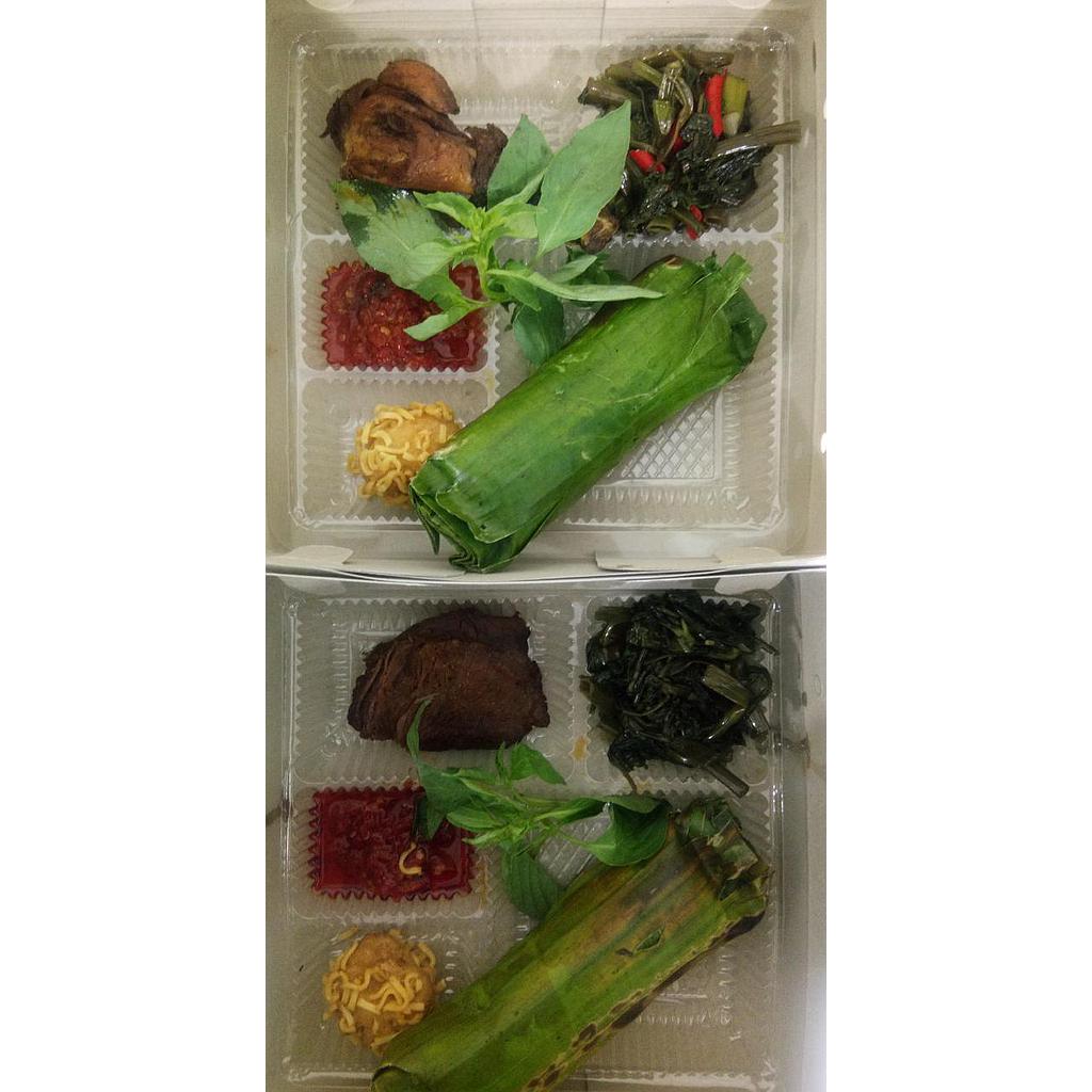 Nasi Box Kindara (Nasi Bakar)
