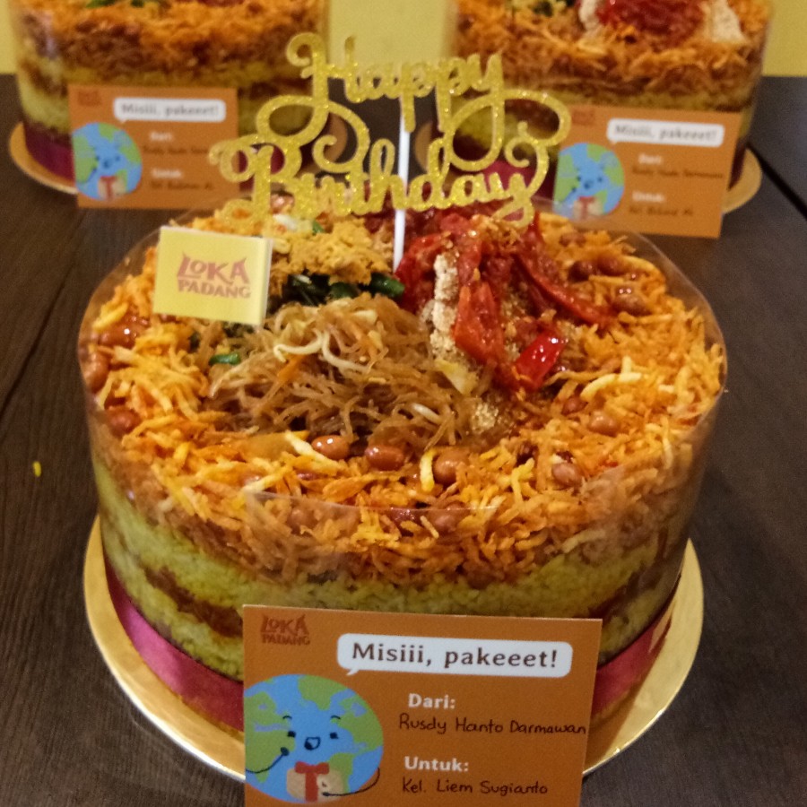 Kue Tumpeng Vegan