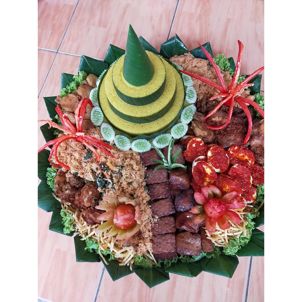 Tumpeng Nasi (10 porsi) by Steven Catering