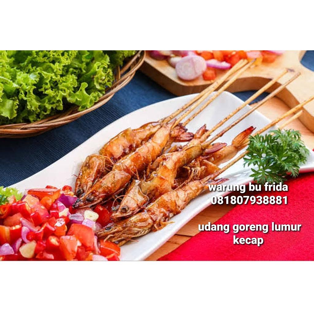 Udang goreng lumur kecap