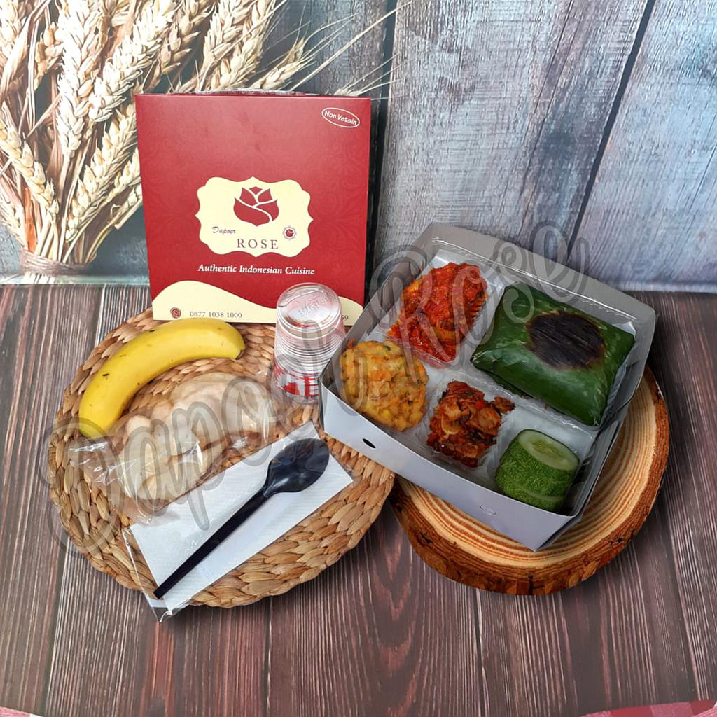 Paket Nasi Box ( Nasi Bakar ) Standar Dapoer Rose