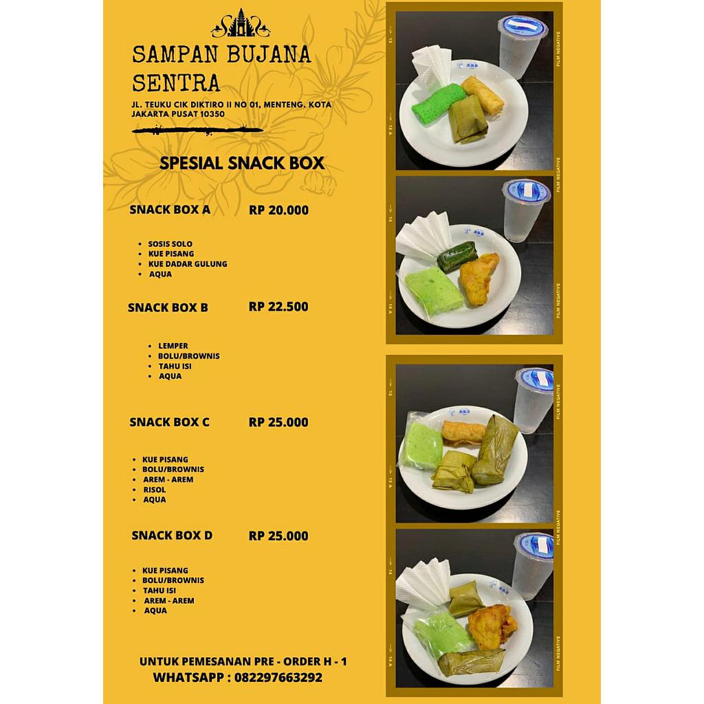 Sampan Bujana Sentra Snack A