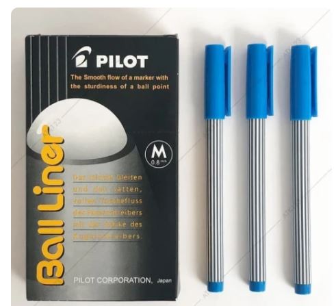 PULPEN PILOT BALLINER WARNA BIRU