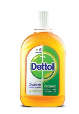 Dettol Antiseptic Liquid Cairan Antiseptik 495 mL