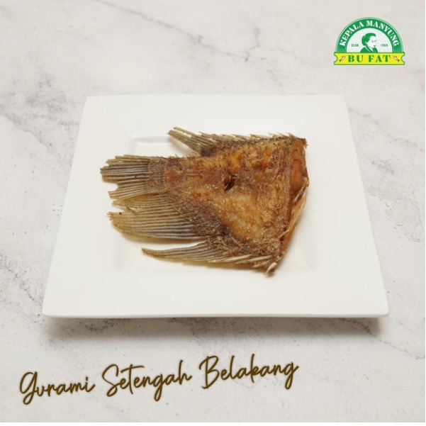 Gurami Setengah Belakang Goreng