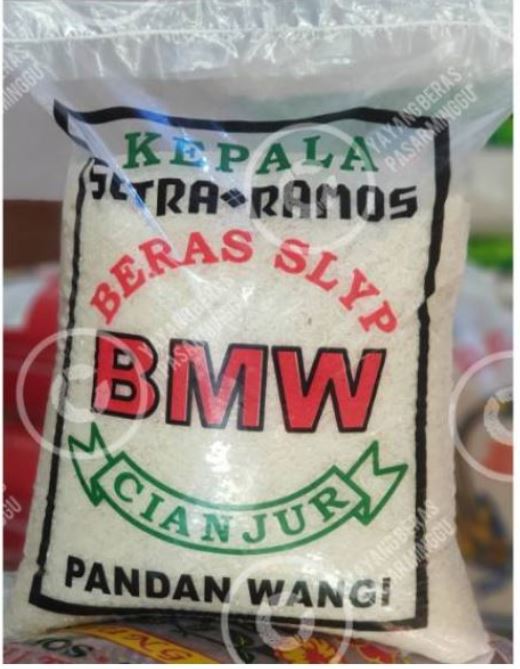 BERAS PANDAN WANGI BMW 5 KG