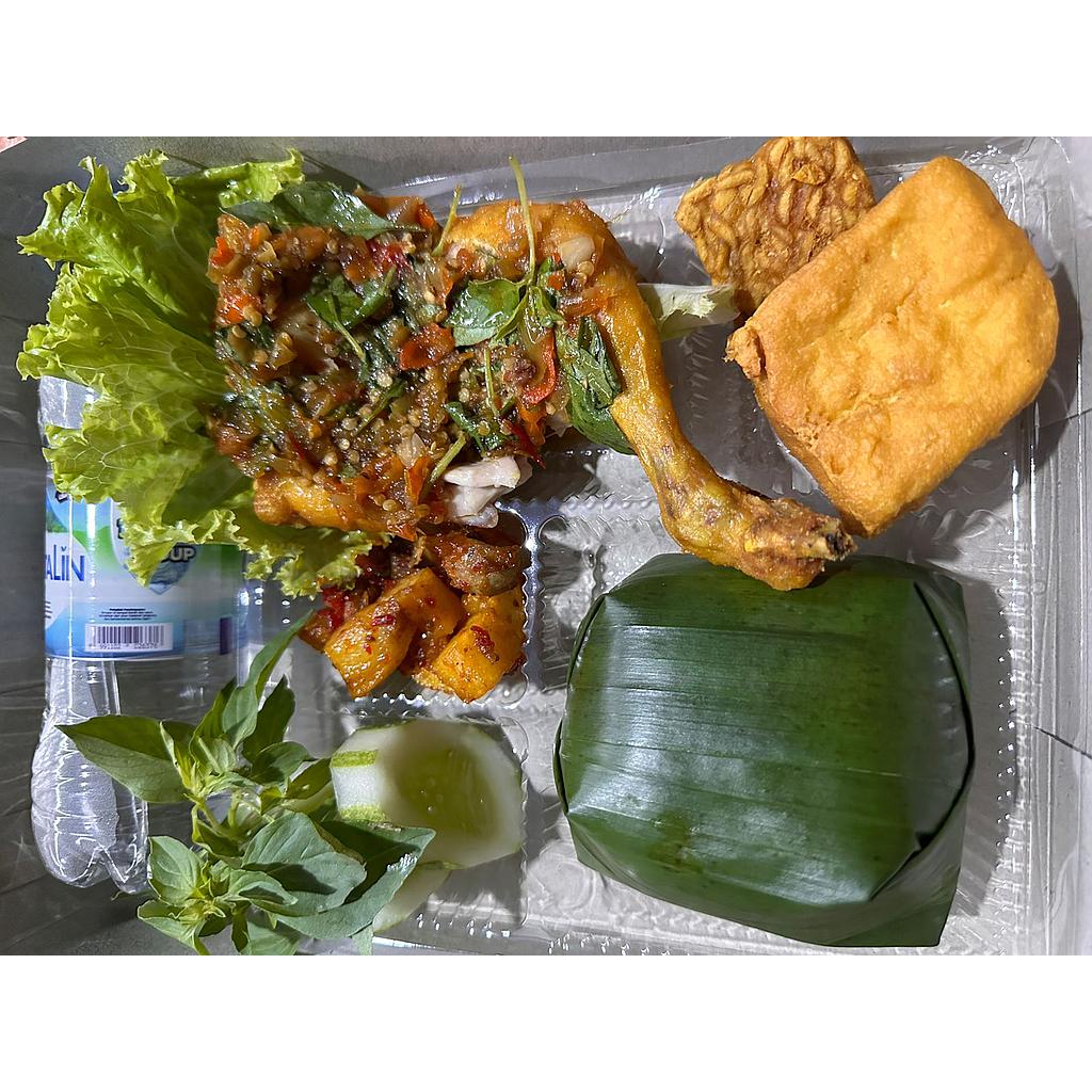 Paket Ayam penyet Sambal Kemangi APB