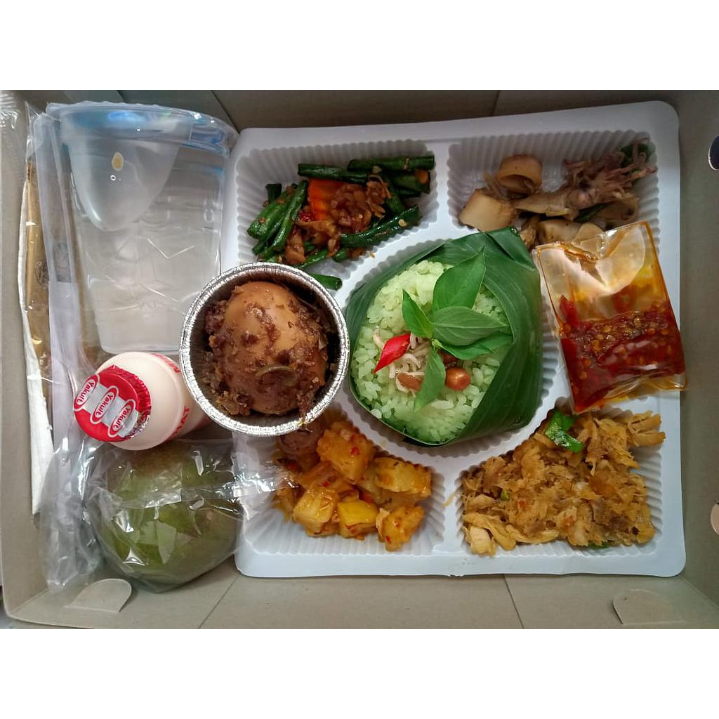 NASI IJO SPESIAL Mustafa Free Yakult / Susu