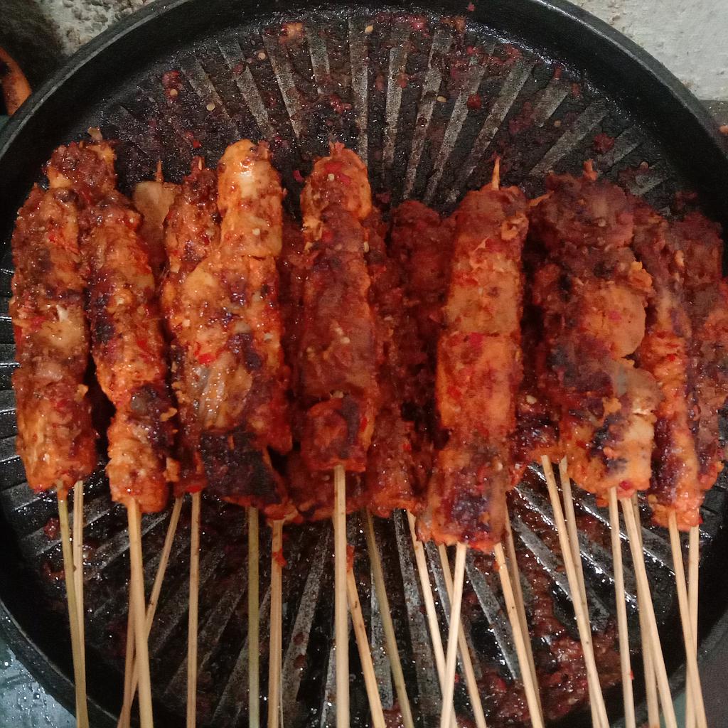 sate tuna bakar rica