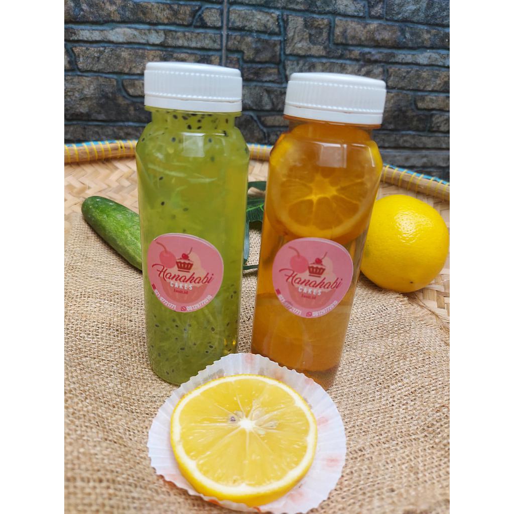 Paket Es Lemon Tea &amp; Es Timun Selasih Hanahabi