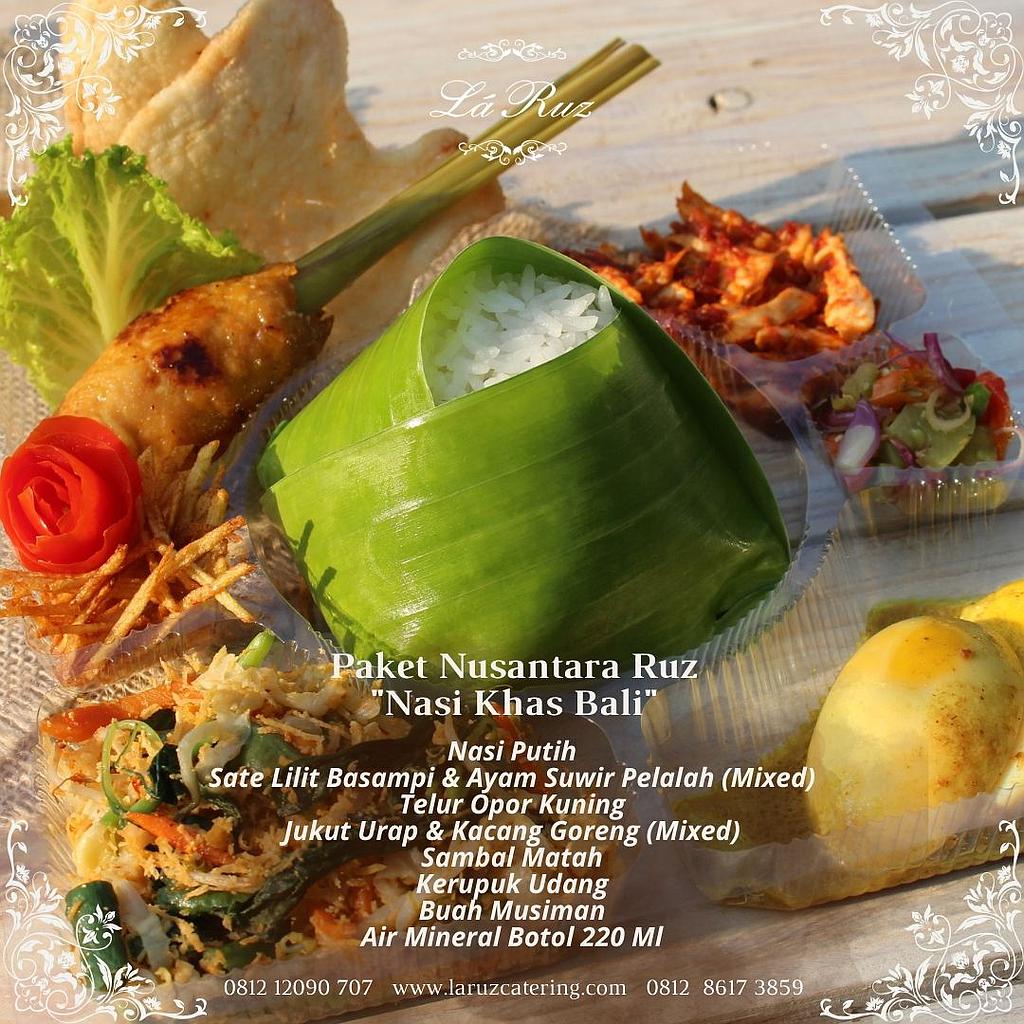 Paket Nusantara Nasi Bali (Box) by La Ruz Catering
