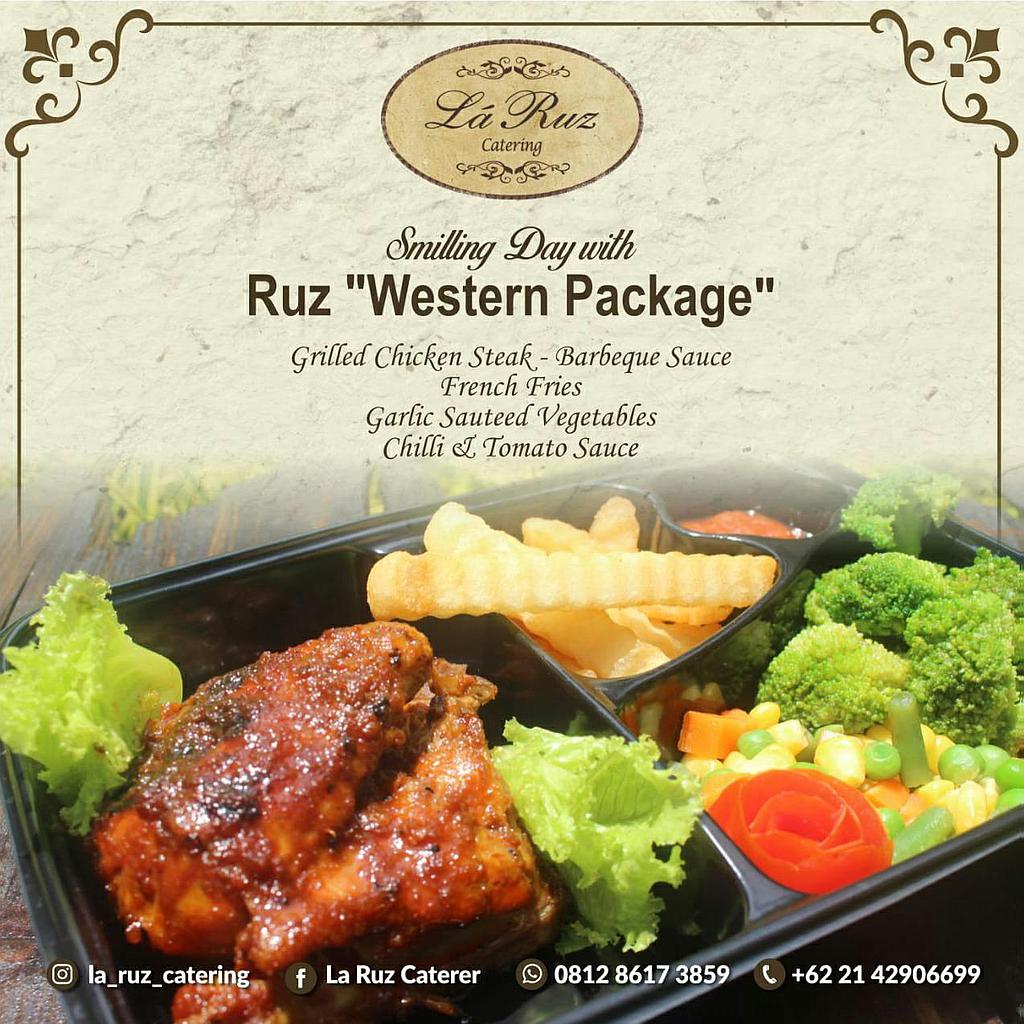 Paket Western Food by La Ruz Catering