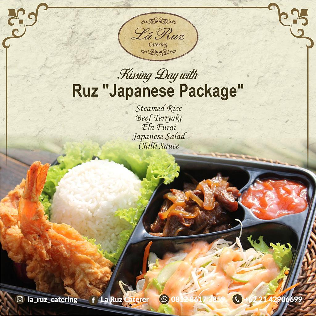 Paket Japanese Food by La Ruz Catering