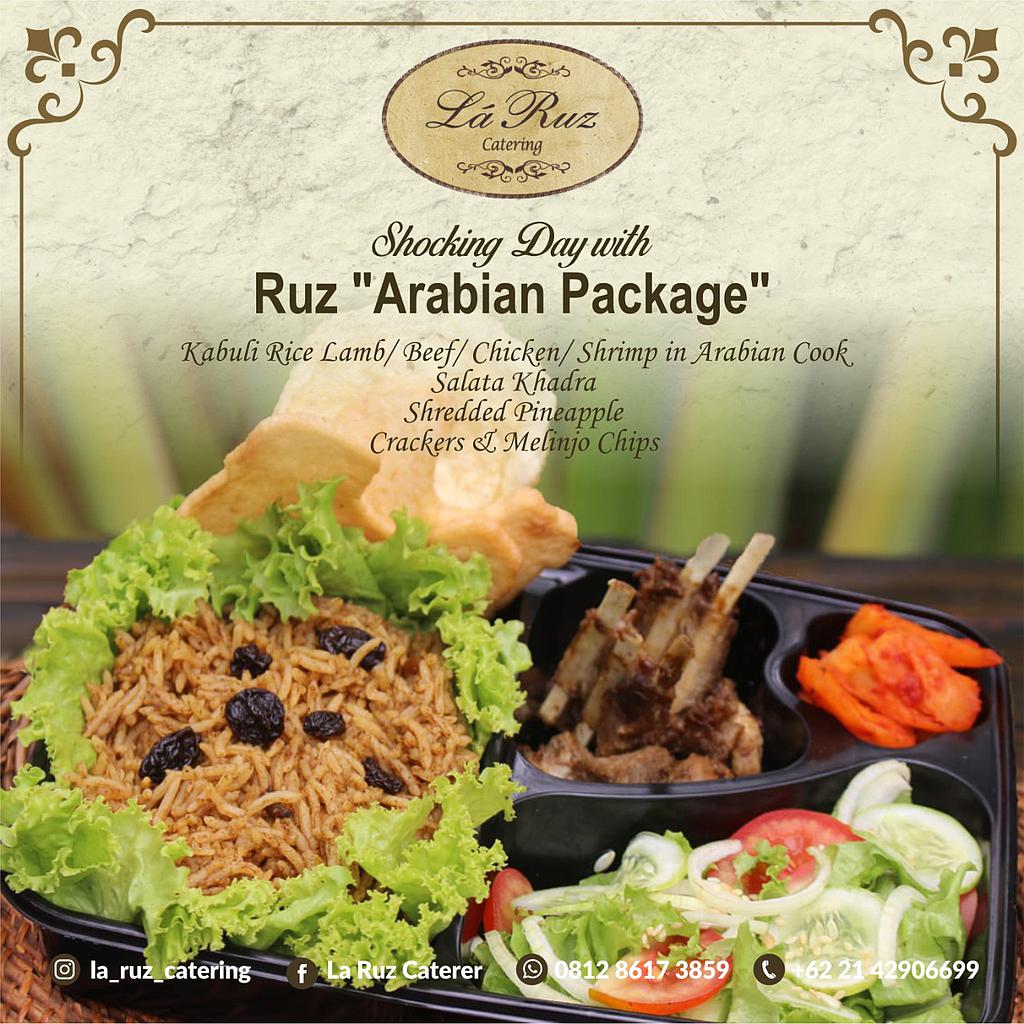 Paket Arabian Food by La Ruz Catering