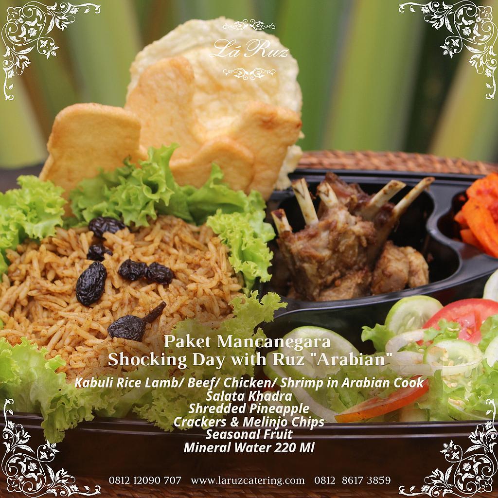 Paket Arabian Food by La Ruz Catering