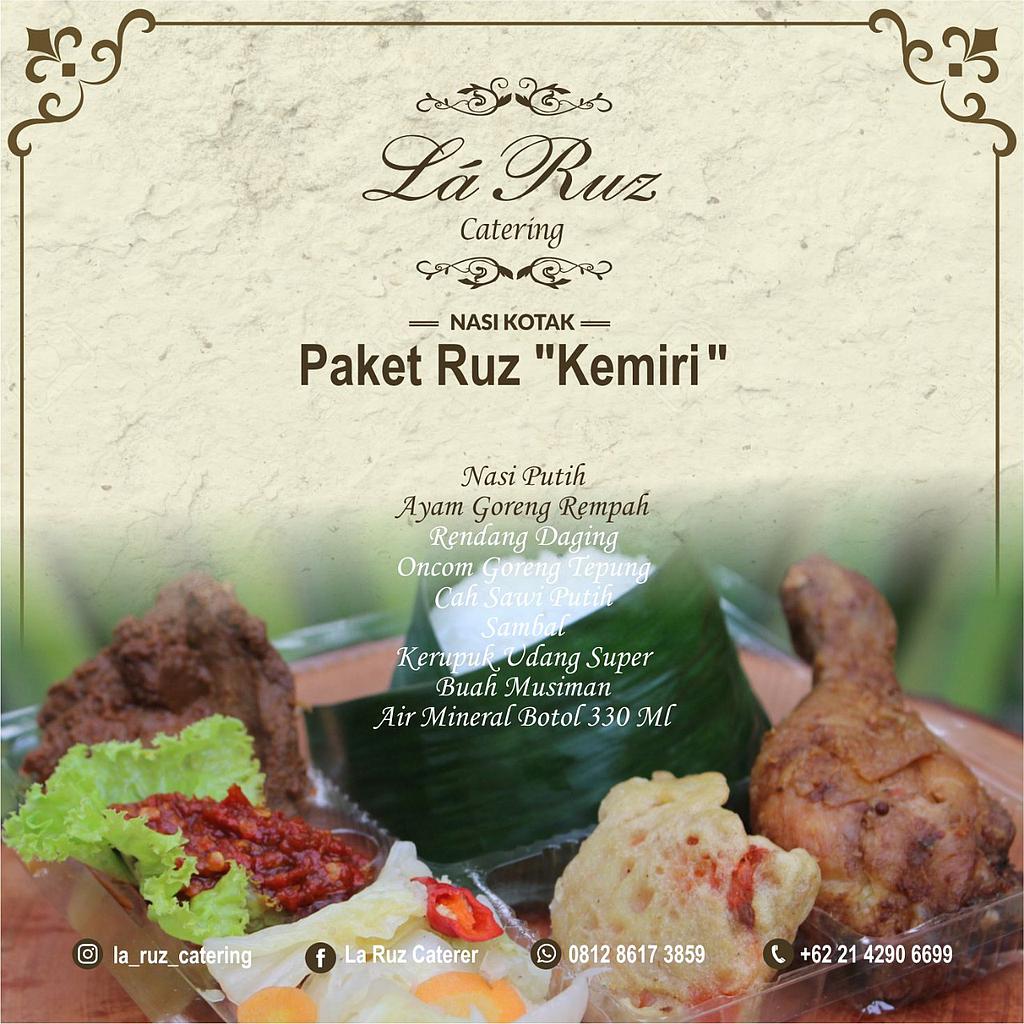 Paket Ruz Kemiri by La Ruz Catering
