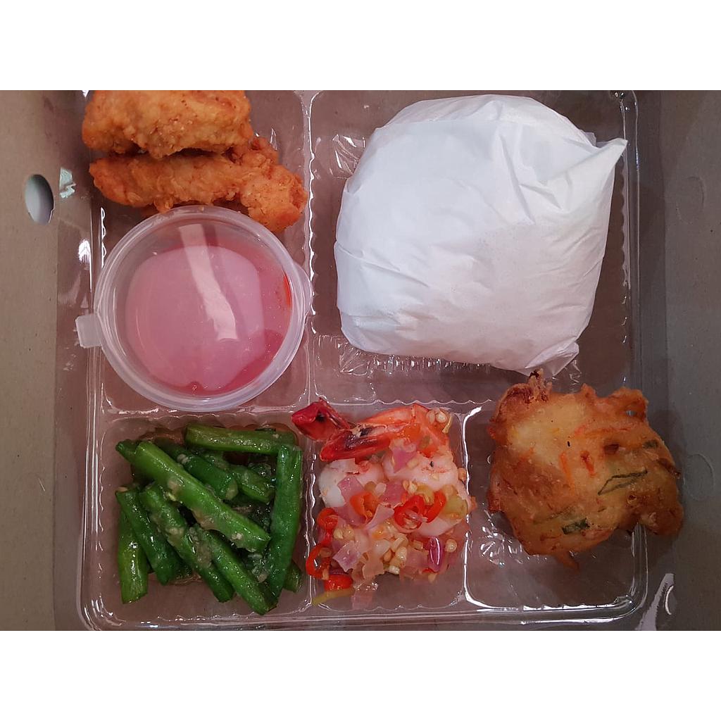 Sanny Culinary Nasi Box Ayam Geprek Sambal Matah