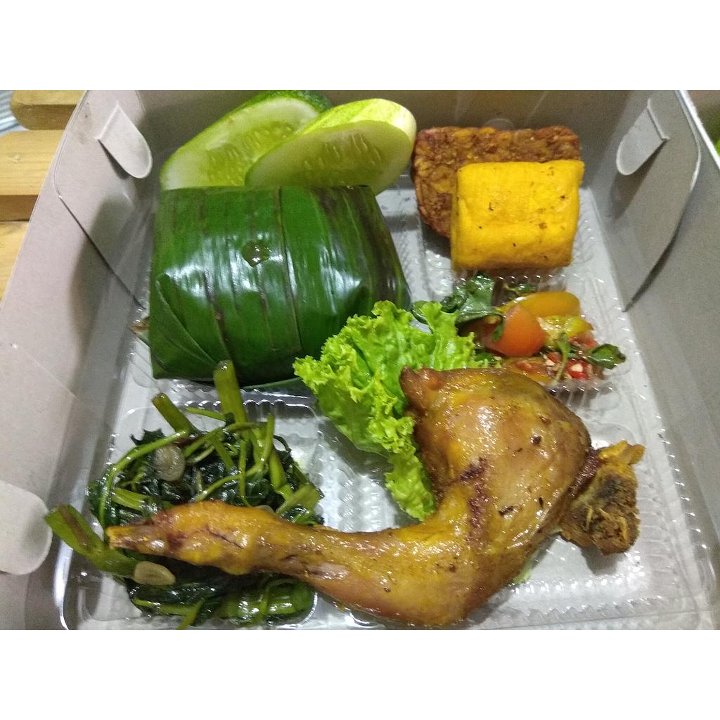 Paket Nasi Box Ayam Penyet by Sida Katon