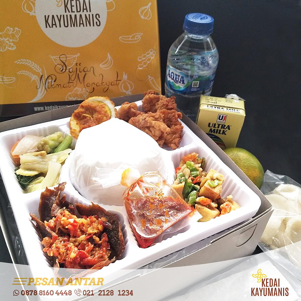 Paket I - Nasi Dendeng Balado Kedai Kayumanis