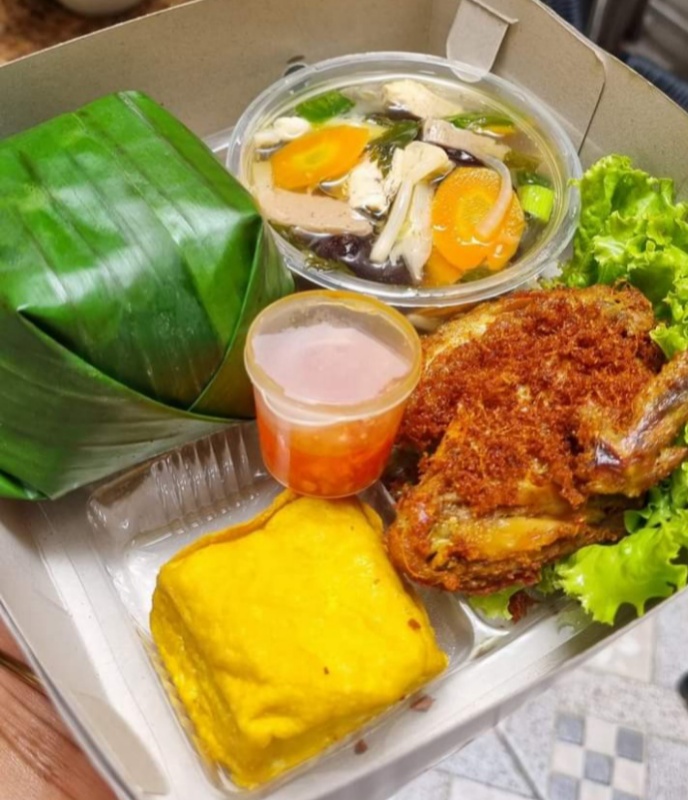 Paket Nasi Timbel Sop kimlo