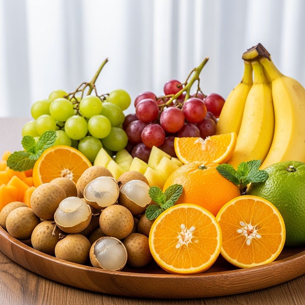 Snack Buah Kube Mawar Putih