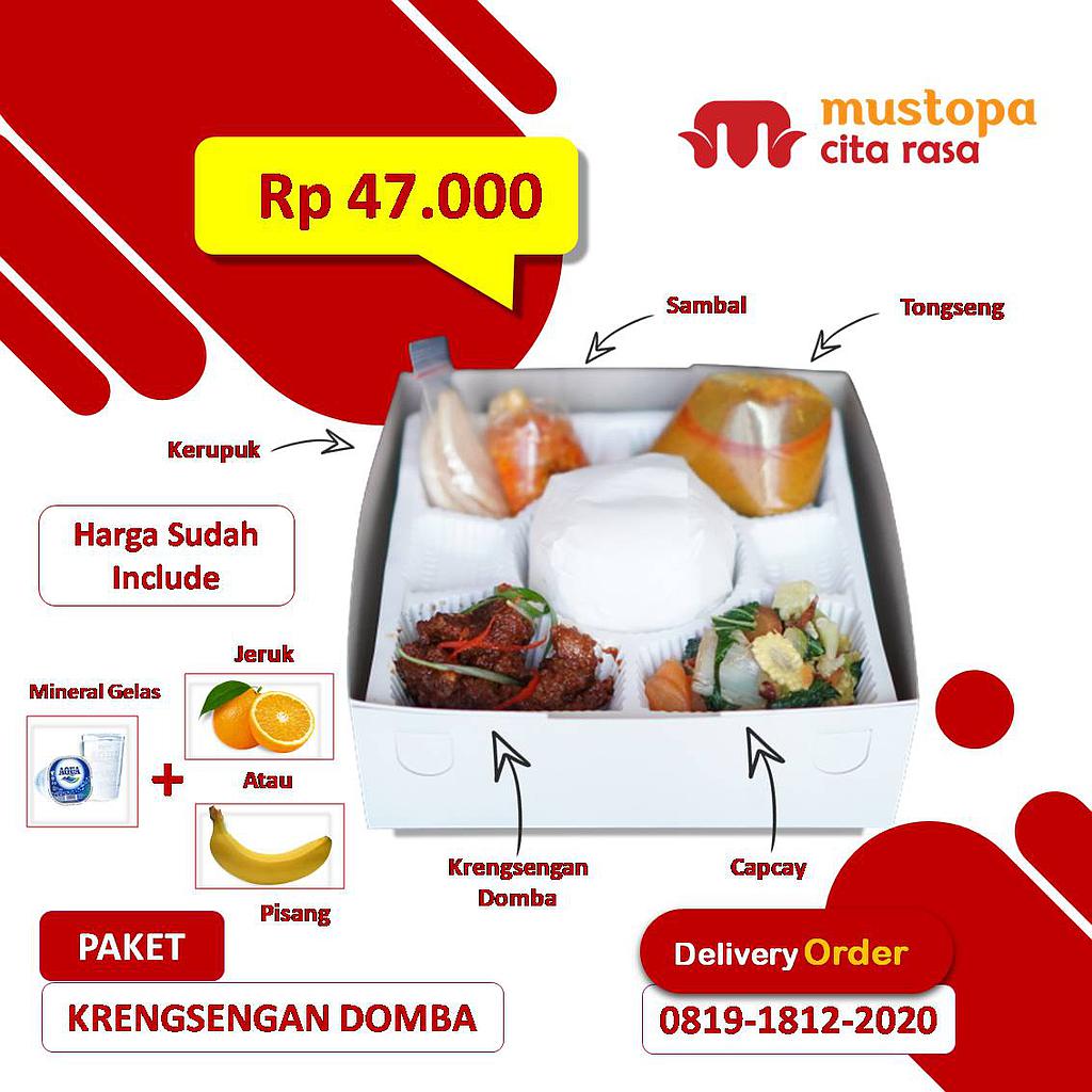 Paket Krengsengan Domba | Mustopa Cita Rasa
