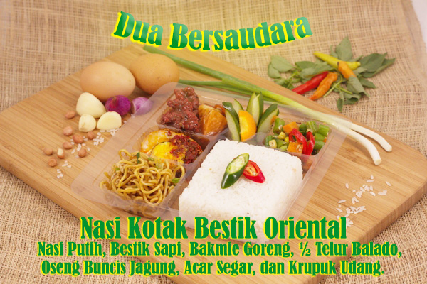 Nasi Box Paket 3 Bestik Oriental