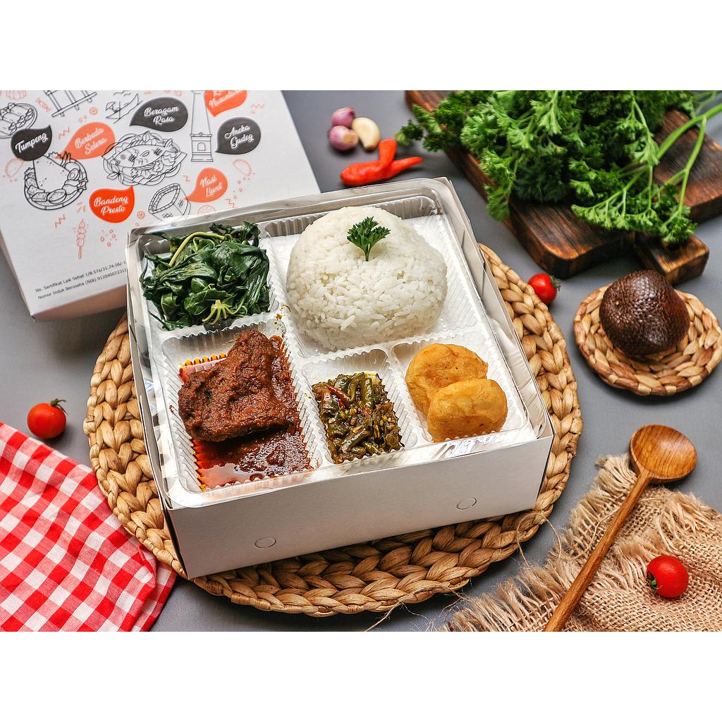 Paket Nasi Box Regular Halal dan Higienis
