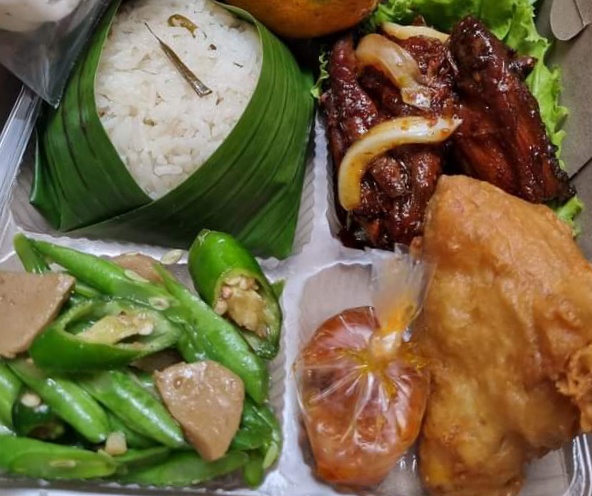 Paket Nasi Ayam goreng Mentega