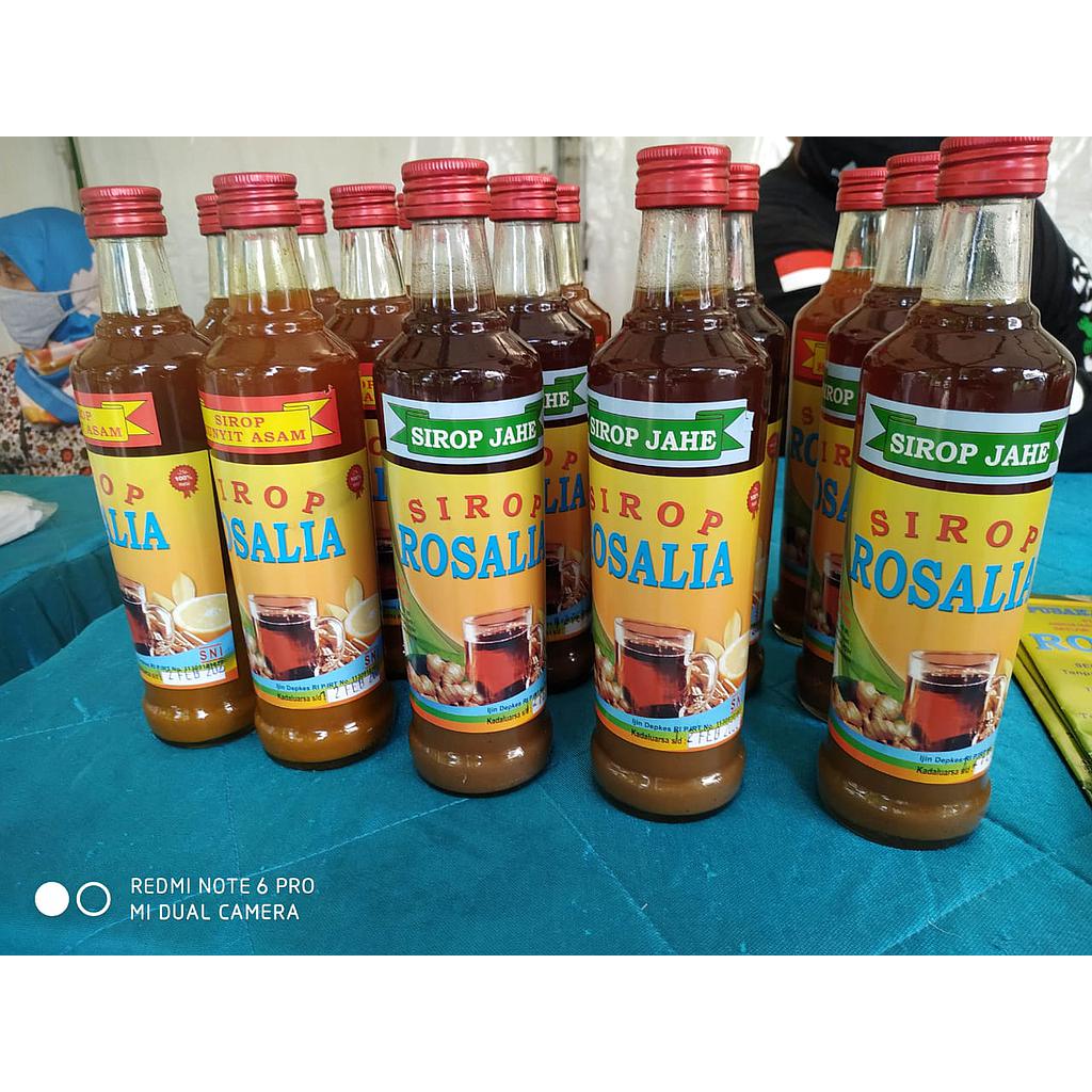 Sirop herbal Jahe &amp; Kunyit Asam