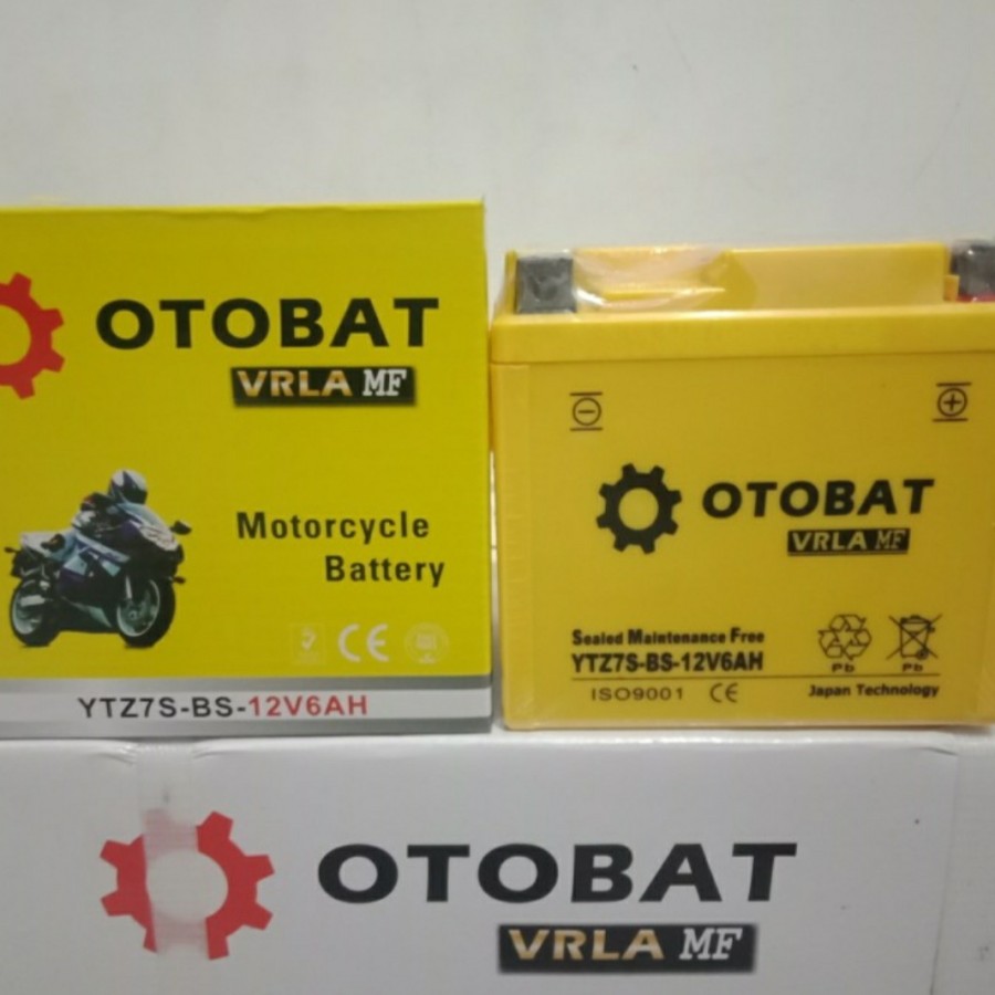 Aki Kering 6 Ah 12V; Motor Yamaha Byson. hknkx