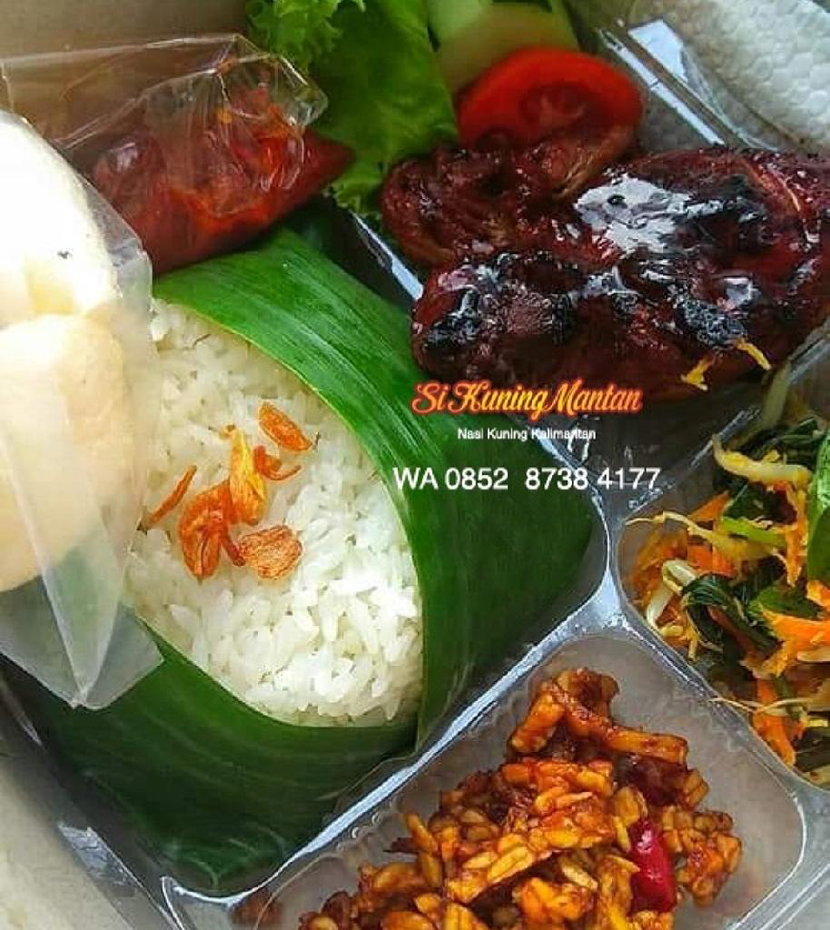 nasi rames ayam bakar