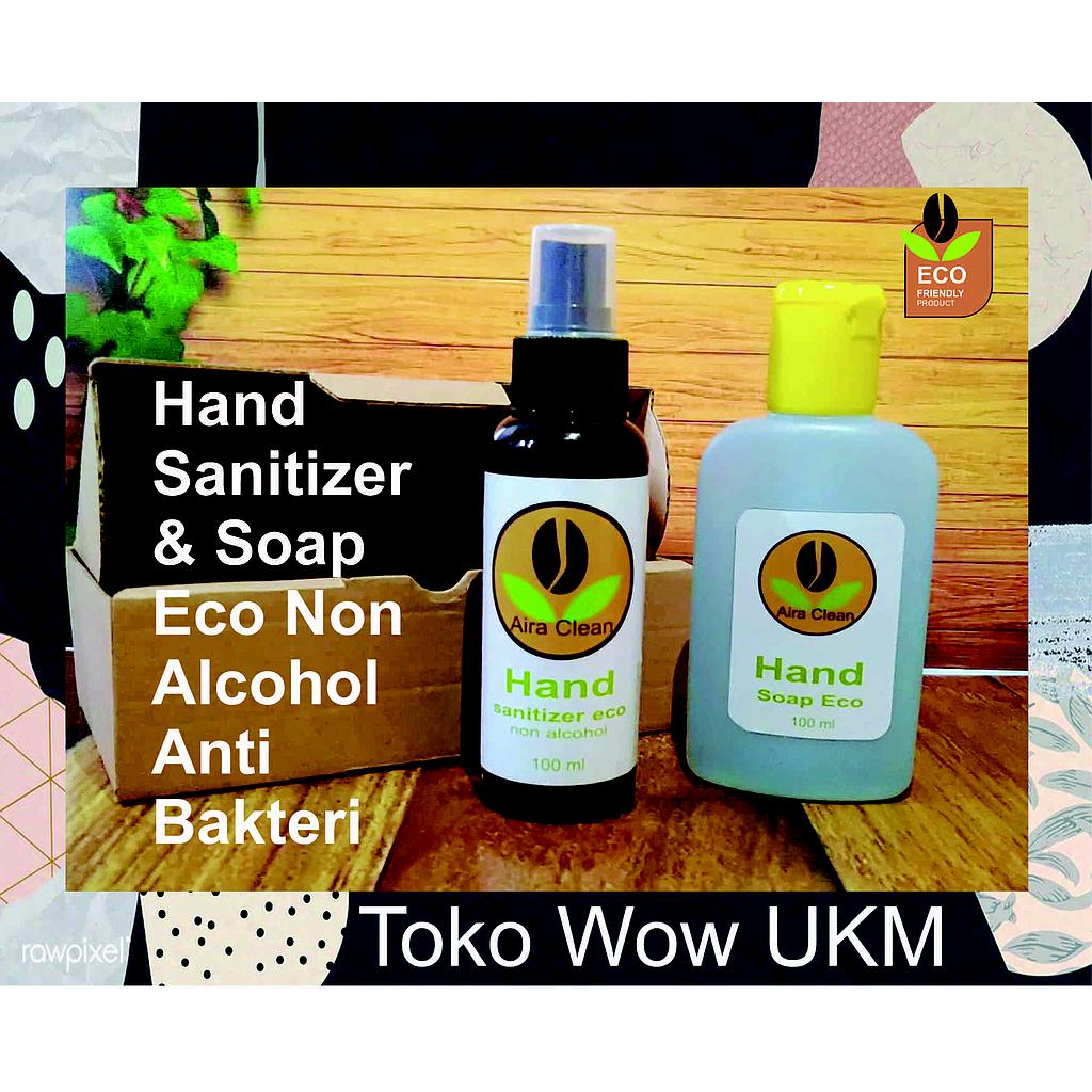 Hand Sanitizer &amp; Soap travel kit anak wangi tidak lengket lembut non alkohol