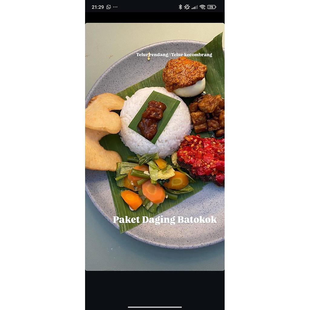 Paket Daging Batokok &amp; Telur Kecombrang Soe Recipe