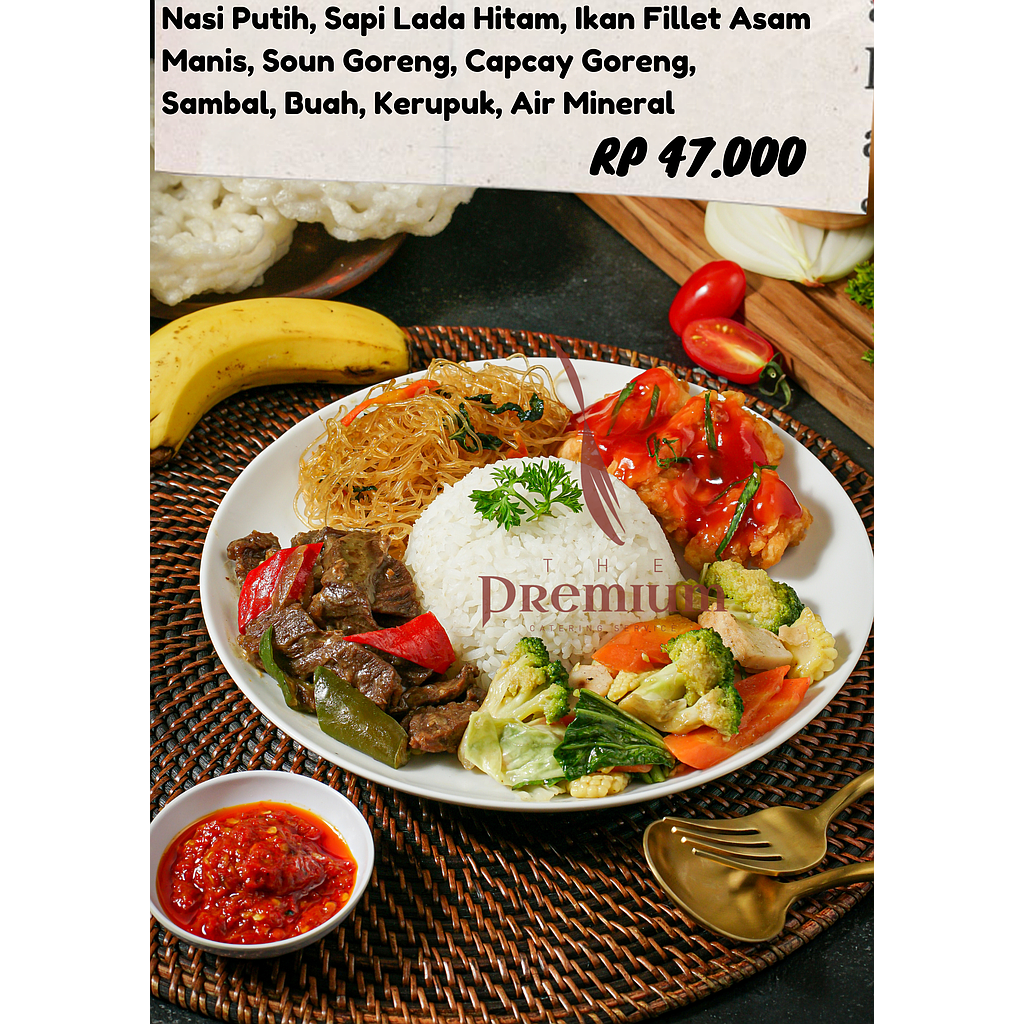 Paket Nasi Mewah Dapur Premium