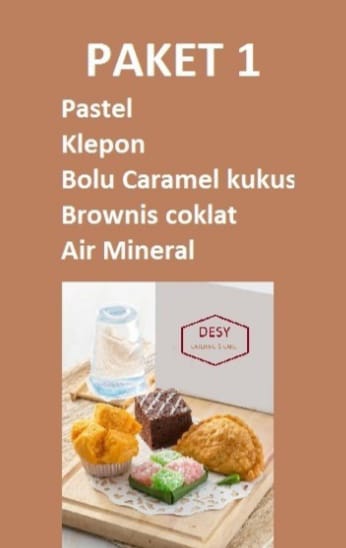 PAKET 1 SNACK BOX DESY KATERING