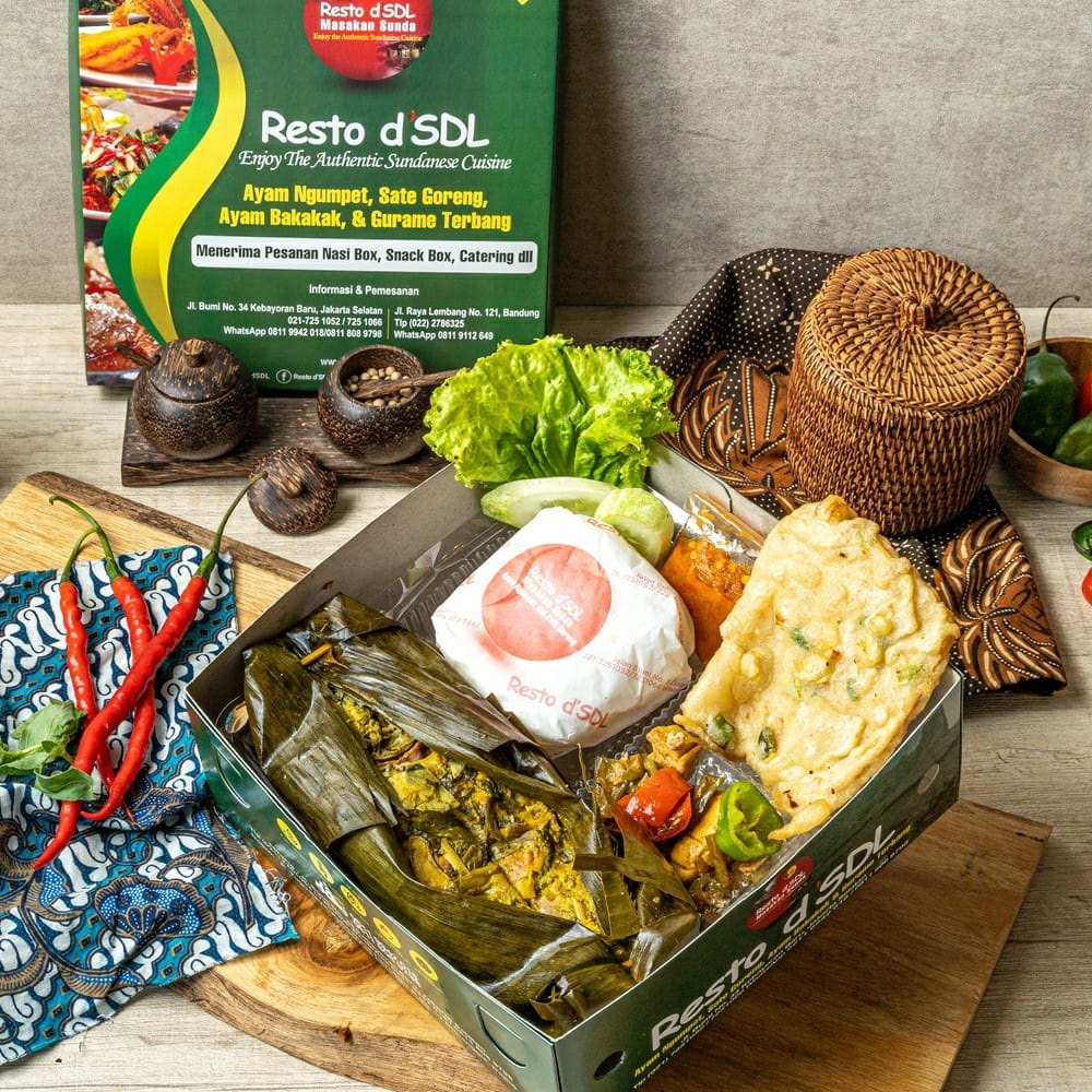 Nasi Box 41000 Resto d'SDL Masakan Sunda