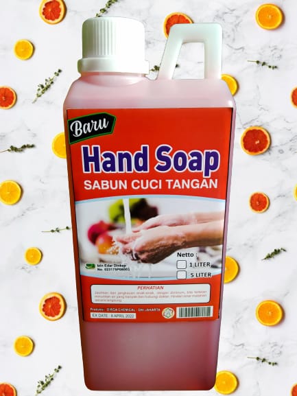 Sabun cuci tangan 1 liter Berijin edar