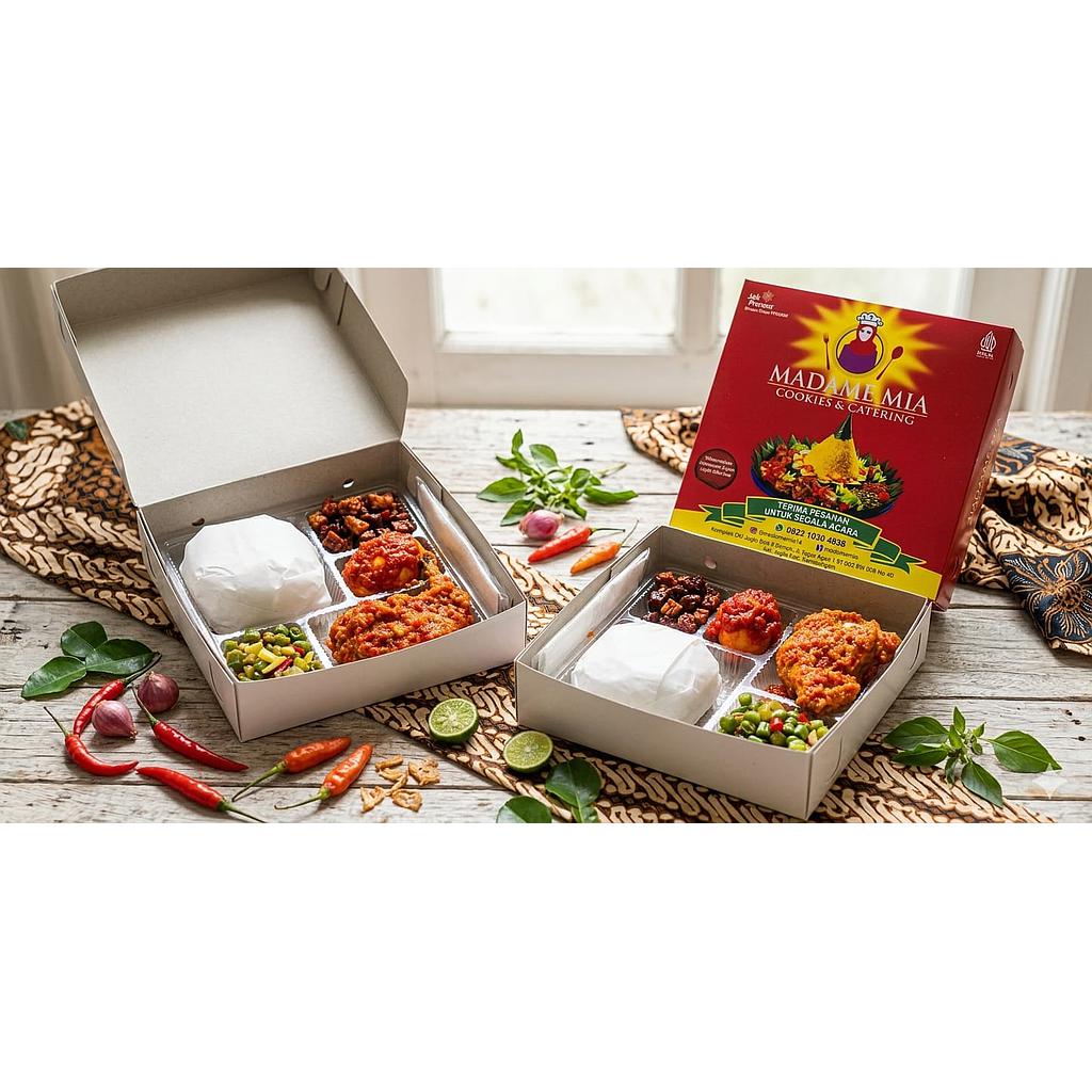 Paket Nasi Ayam Bumbu Rujak 1