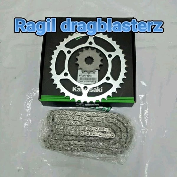 Gear Set Versys 250 Original Kawasaki. kckklx