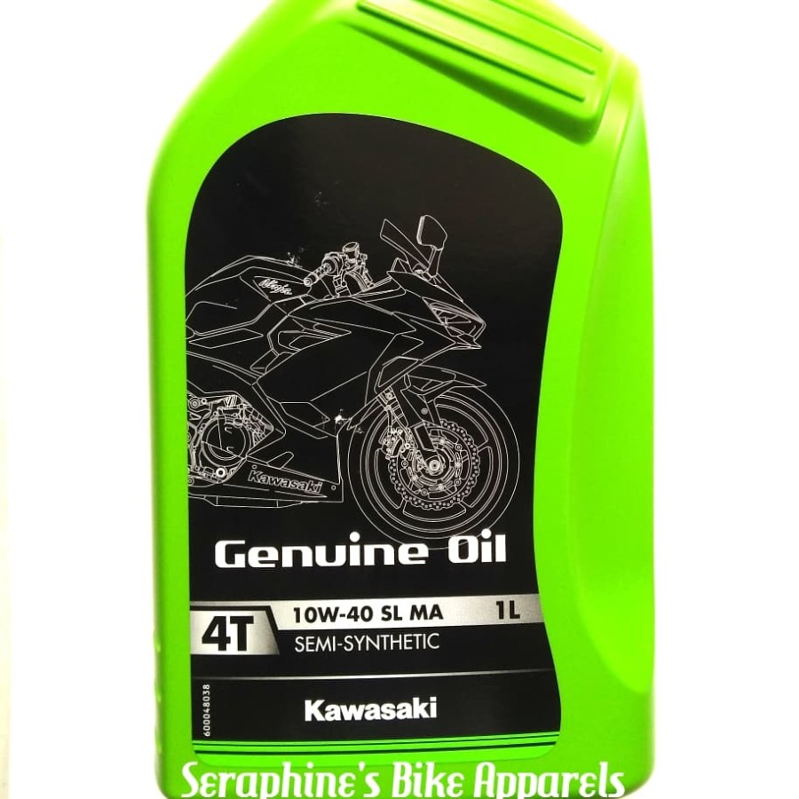 OLI MESIN MOTOR KAWASAKI KGO OIL 4T 10W-40 1L KLX 150. hhrlx