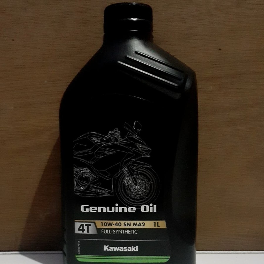 Oli Mesin Motor 4T Kawasaki Full Synthetic 10W-40 Z250. sllx