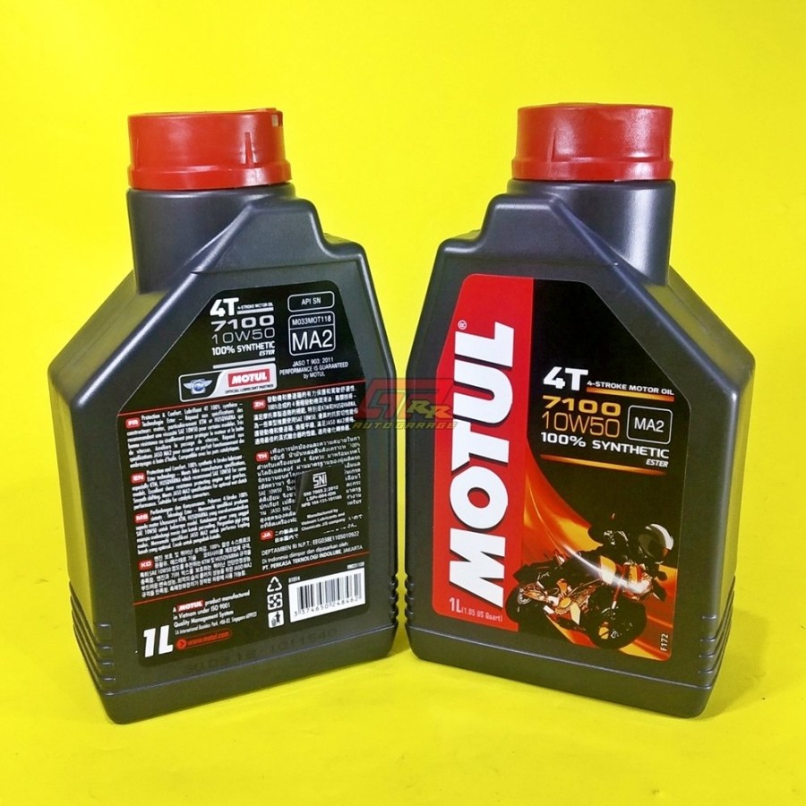 Oli Motul 7100 10W-50 1L KTM Duke RC 200 250 390 Versys 250 600 K. ntwlx