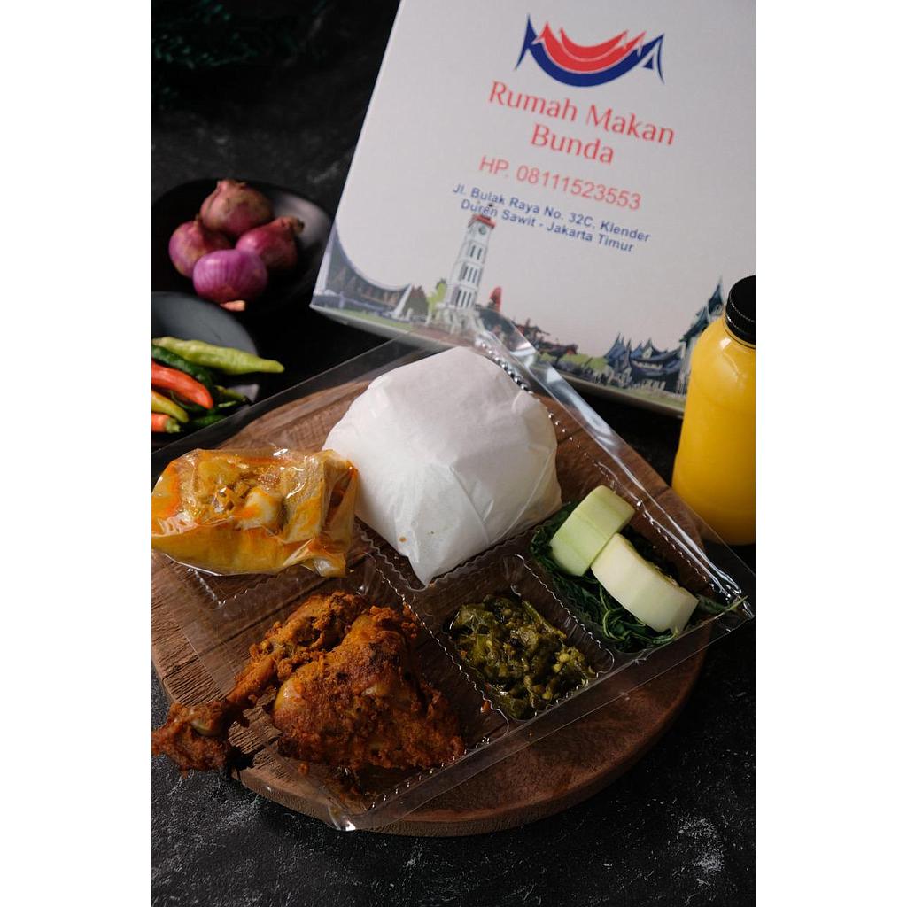 Menu Paket III Rumah Makan Bunda