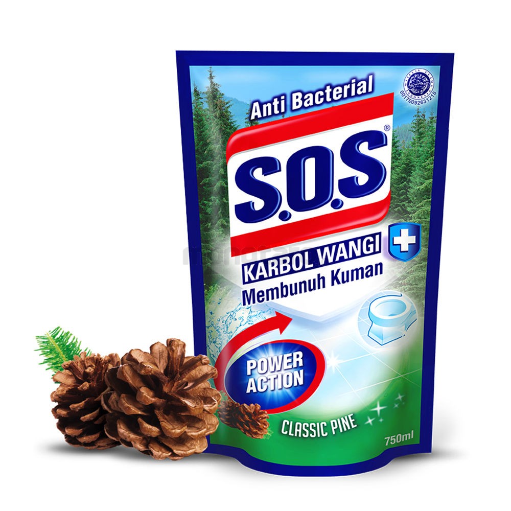 PEMBERSIH LANTAI (KARBOL 800 ml)