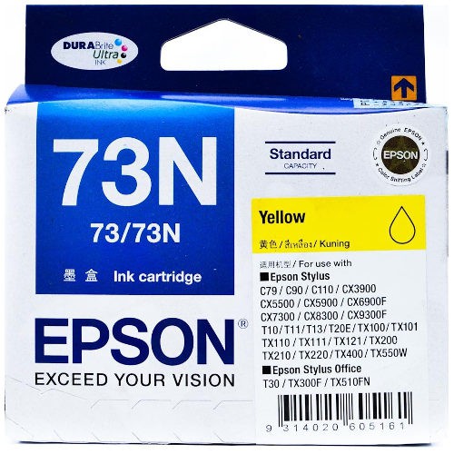 Tinta Epson 73N Tinta Refill Yellow